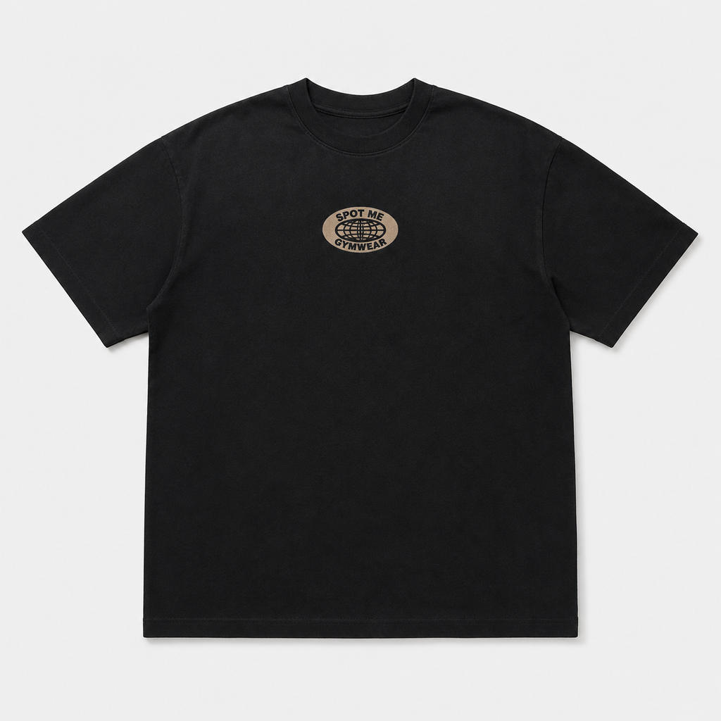 Signature Oversized Tee - Black