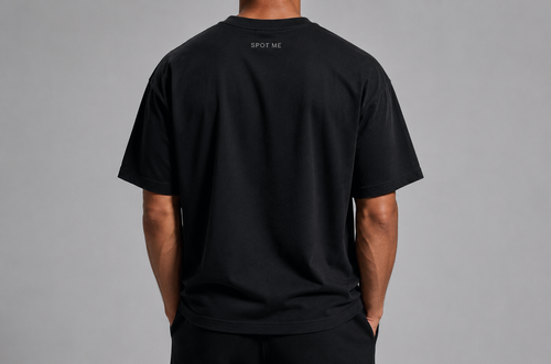Signature Oversized Tee - Black