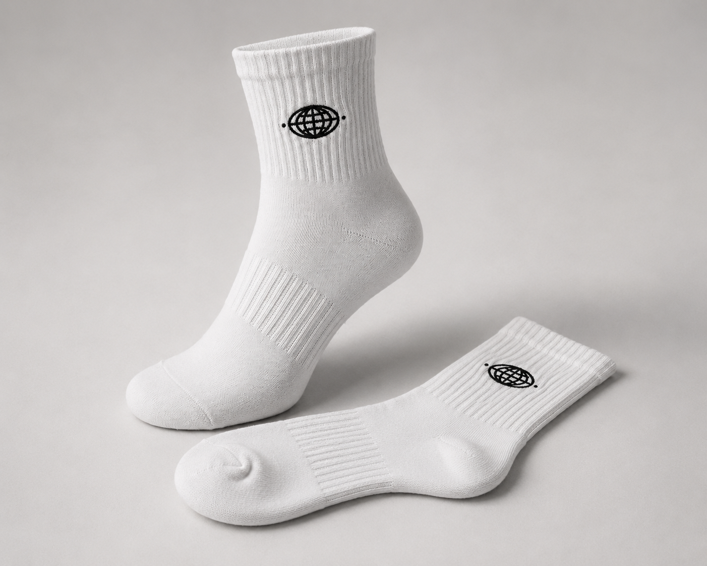 Spot Me Performance Crew Socks